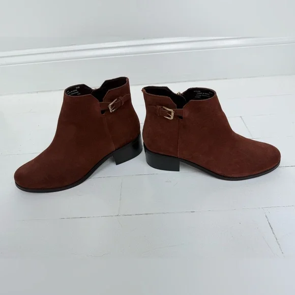 NWOT Cole Haan Haidyn Suede Ankle Boots - Picture 4 of 9